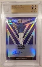 2020 Leaf Valiant Purple Bryce Jarvis Autograph RC 18/25 BGS 9.5 w/10 Auto