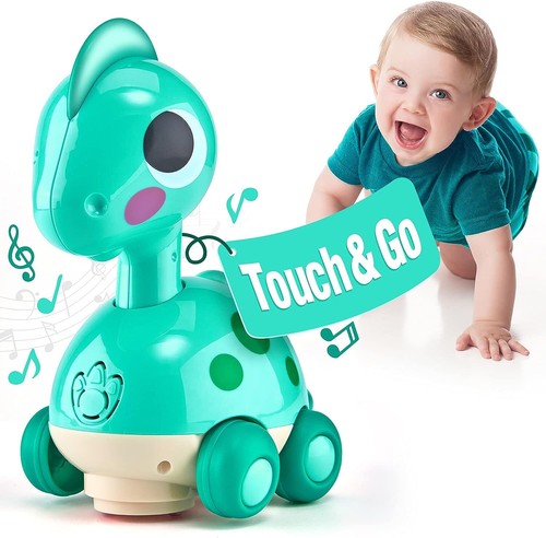 Baby Toys 6 to 12 Months Touch & Go Musical Light Infant Toys Baby Crawling Baby