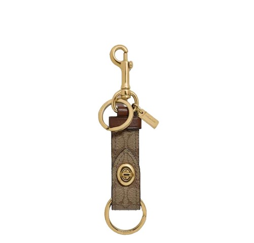 Coach Authentic French Bulldog Dog Fob Keychain Keyring Charm RARE
