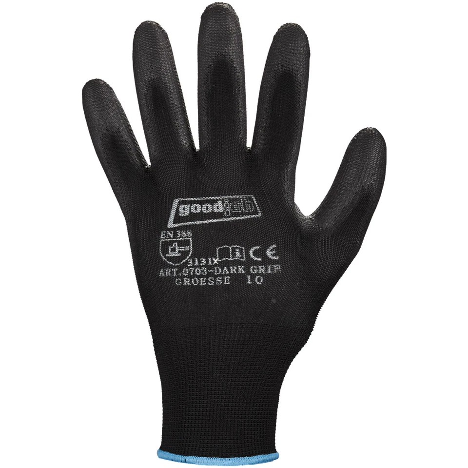 1 bis 240 Paar Montagehandschuhe Mechanikerhandschuhe Arbeitshandschuhe PU - Bild 2 von 3