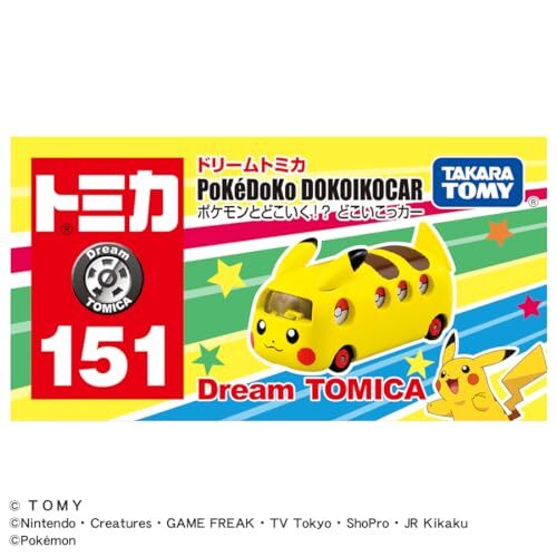 Takara Tomy Tomica Pikachu Bus Pokémon Dream Diecast Car No.151 Japan Exclusive - Bild 4 von 4