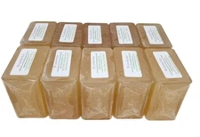 10 lb HEMP SEED OIL MELT AND POUR SOAP BASE Olive Oil 100% All Natural BULK