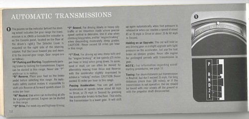 Original 1965 DODGE DART Owners Manual, Vintage, 39 pages, 81-270-5285 - Picture 4 of 8