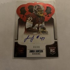 2013 Crown Royale Jawan Jamison RC Auto Royal Red 23/49🔥Redskins🔥