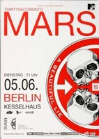 30 Seconds To Mars - A Beautifull Lie, KöLn 2007 | Konzertplakat | Poster