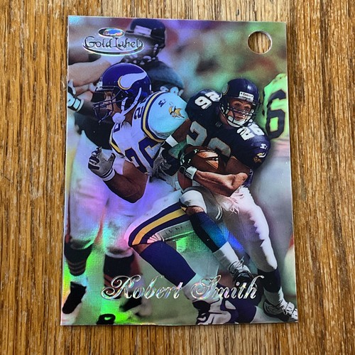 1998 Topps Gold Label 1/1 Refractor Robert Smith Minnesota Vikings PRODUCTION SP - 第 1/6 張圖片
