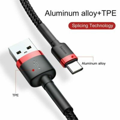 Quality Baseus USB Type C Data&Charger Fast Charging Cable for Android 1m