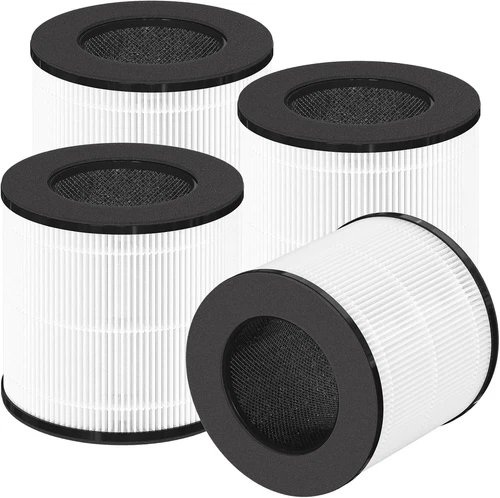 4-Pack of 3-in-1 True HEPA Cayman 608 320 Air Purifiers