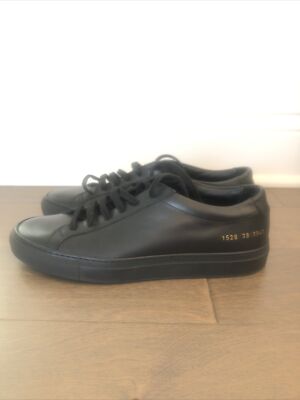 NEW Common Projects Achilles low black 39 Mens 7 Look At Pictures