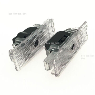 2Pcs LED Car Door Light Projector Ghost Shadow Laser Lamp For BMW E39 E52 E53