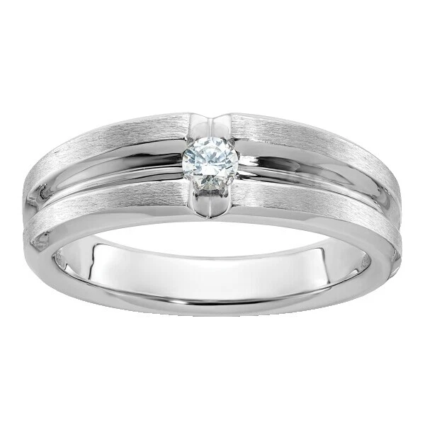 Joyería de la Piedra Oro Blanco para hombres