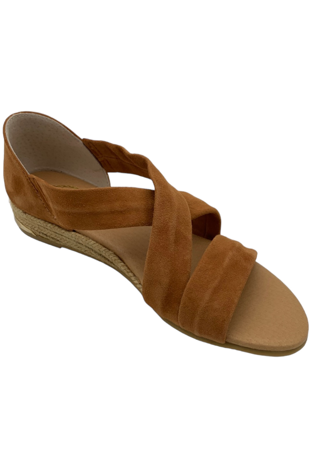 Замшевые босоножки Pinaz с перекрещивающимися ремешками в Перу