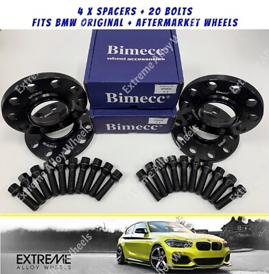 Alloy Wheel Spacers 15mm + 25mm + Bolts For Bmw 6 7 Series G32 G11 G12 G70 66.6