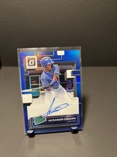 2022 Rated Prospect Signatures Blue Prizm #RPS-AC /15 Alexander Canario Cubs