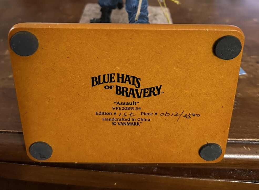 Vintage Vanmark Police Blue Hats of Bravery PE2089154 "Assault" 612/