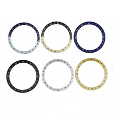 Mechanical Watch Inner Bezel Scale GMT Watch Bezel For NH34 Watch Movement