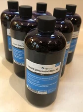 6 Vet Supply Rapid Differential Stain #3 Blue 500 ml Lab Slide Vet V1606041 New!