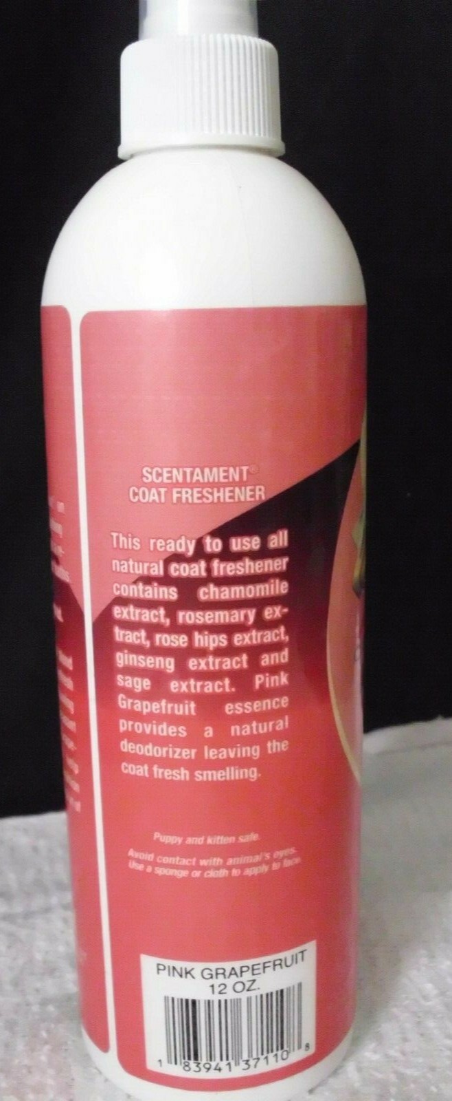 &nbsp;Best Shot DOG CAT HORSE&nbsp; Coat Freshener Pink Grapefruit