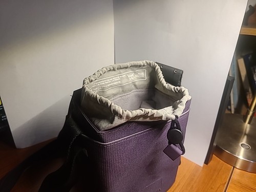 Purple Golla Lifestyle Camera Bag W/Magnetic Closure - Picture 5 of 7
