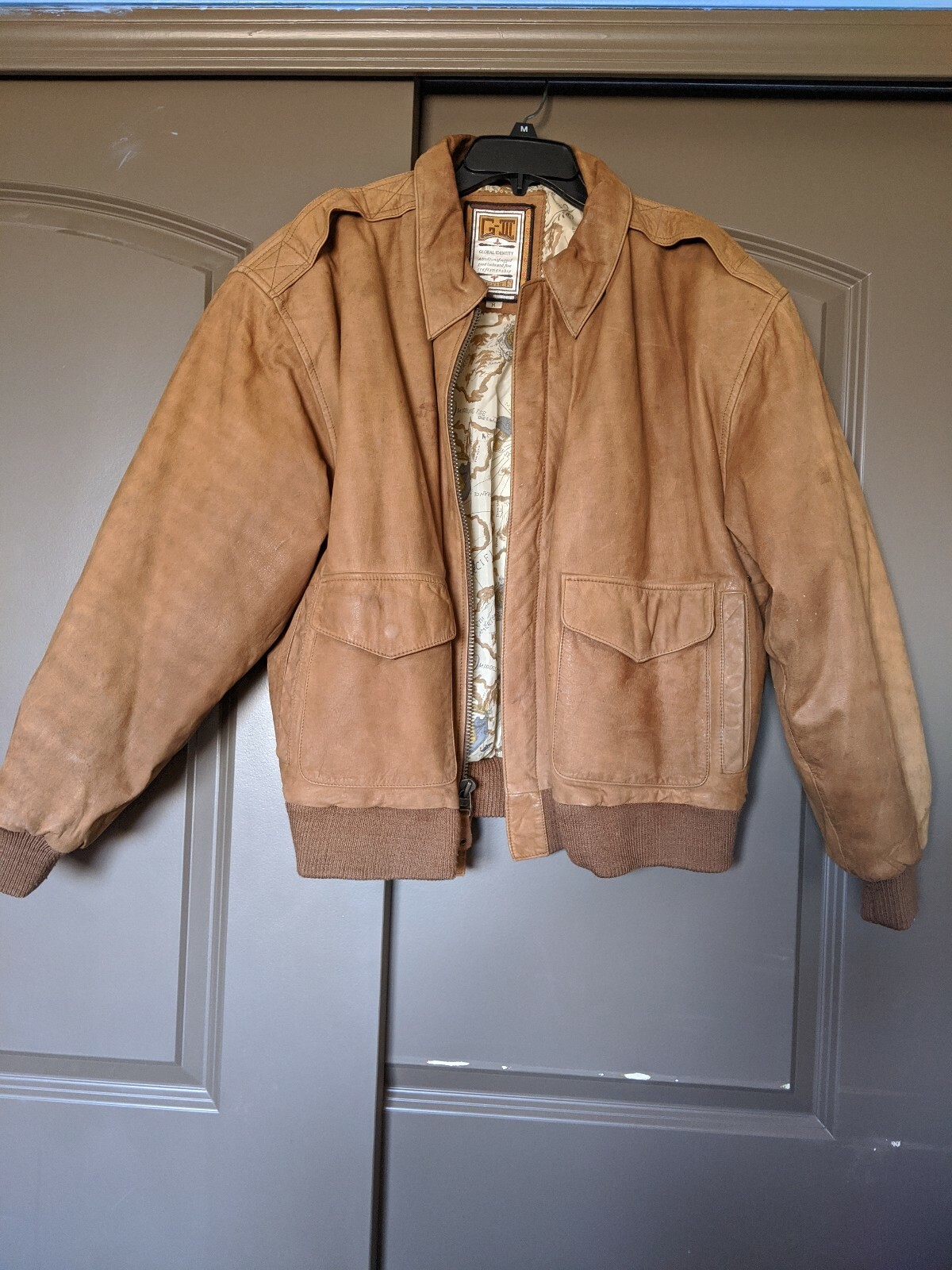 g iii leather bomber jacket