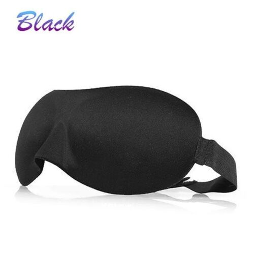 Travel Sleep Eye Mask 3D Memory Padded Shade Cover Sleeping Blindfold US Seller - Picture 9 of 9