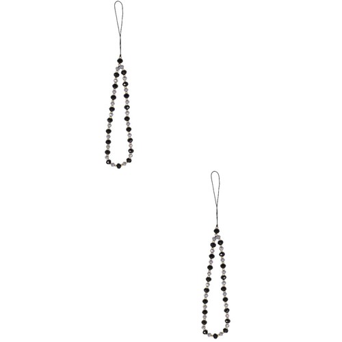 2 Count Bag Hanging Chain Portable Phone Charm Mobile Charms Carrier - 第 1/12 張圖片