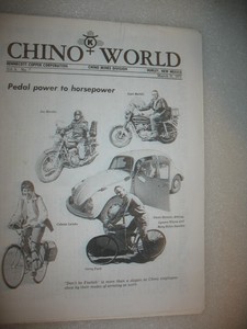 Vintage Kennecott Copper Corporation "Chino World" Magazine 3/31/1975 Vol 4 No 7