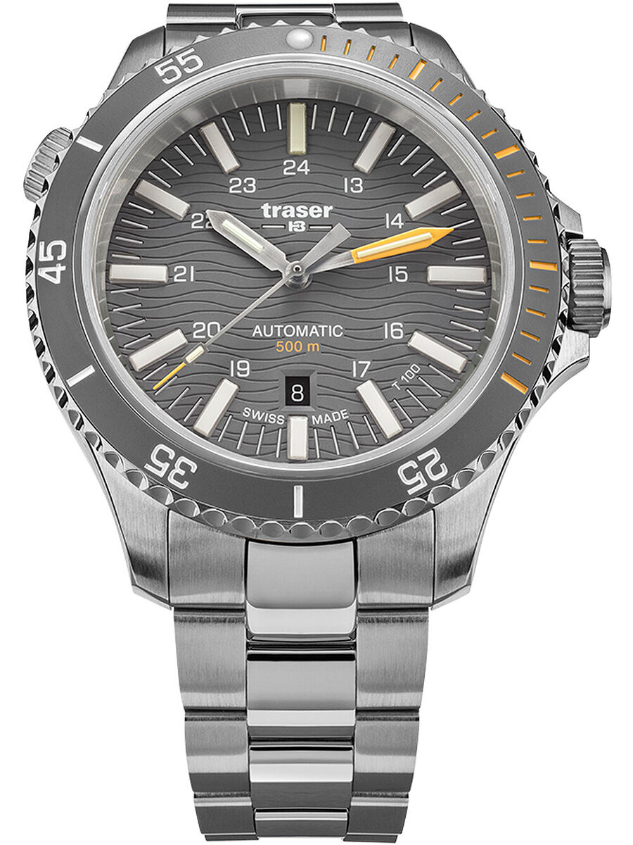 Traser H3 110332 P67 Diver automatic T100 Grey 46mm 50ATM | eBay Traser H3 110332 P67 Diver automatic T100 Grey 46mm 50ATM | eBay