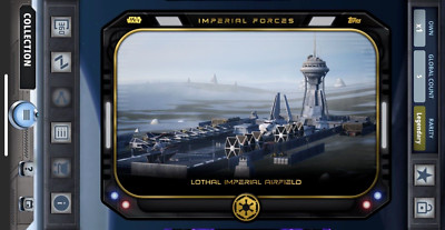Topps Star Wars Digital Card Trader LEGENDARY Imperial Forces Lothal 5cc