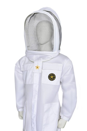 Traje de apicultura 280 GSM malla de aire | Velo de esgrima de lujo | A prueba de picaduras + guantes 🐝 - Imagen 3 de 9