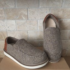 SANUK COZY VIBE LOW NATURAL WOOL FAUX FUR SLIPPER SHOES MEN SIZE US 8