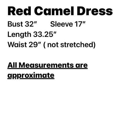 Red Camel NWT 3/4 Sleeve Belt Dress Side Pockets Lined Short Blue Red White Aqua - Picture 11 of 11