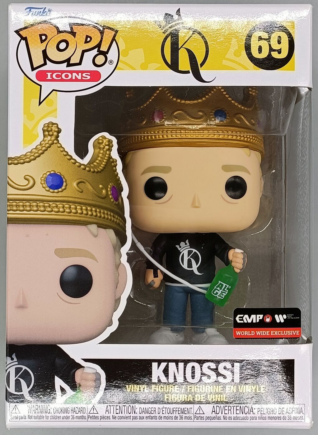 Sale #69 Knossi - Streamer Funko Pop With Pop Protector