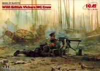 Icm 35713 - Wwi British Mg Crew - - - Britische Soldaten - 1:35