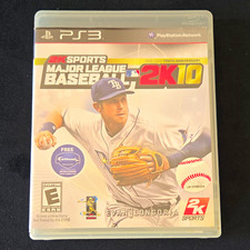 2K Sports Major League Baseball 2K10 Sony PS3 NTSC-U/C E Online Play 2010