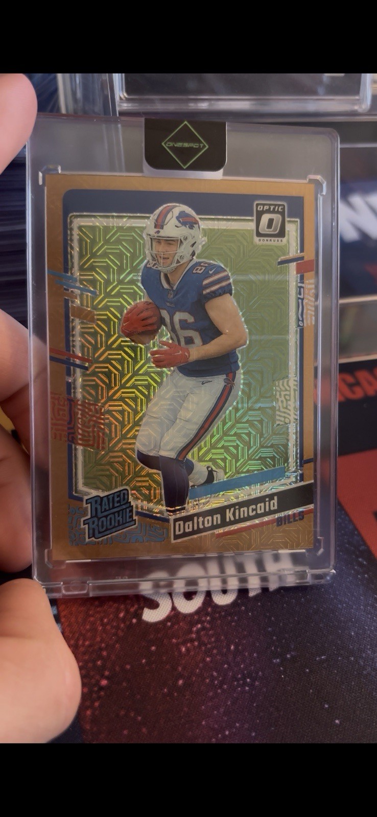 2023 Panini Donruss Optic Rated Rookie Prizm Dalton Kincaid /35 #211 Bronze!