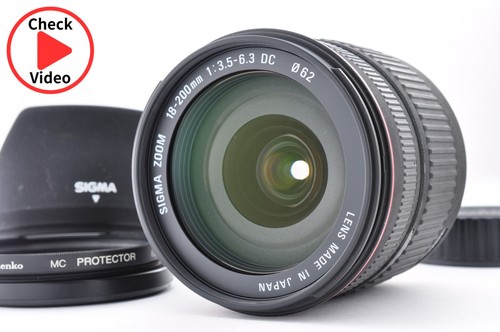 Sigma DC 18-200mm f/3.5-6.3 D AF Lens for Nikon F Mount APS-C from Japan [Exc+5]