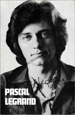 Original Autogramm Pascal Legrand /// Autograph signiert signed signee Legrand,