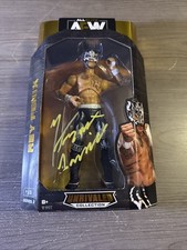 Rey Fenix Signed Aew Figure Highspots Cert Wwe Aew Nxt 