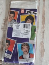 New Old Stock ONE DIRECTION Table Cloth Cover...