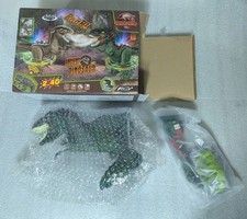 Remote Control Dinosaur World T-Rex Walk Sound Light Spray RC NEW 360 Rotate