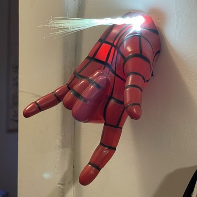 3D Light FX Marvel Spider Man Hand 3D Deco LED Wall Light Night Light Cordless