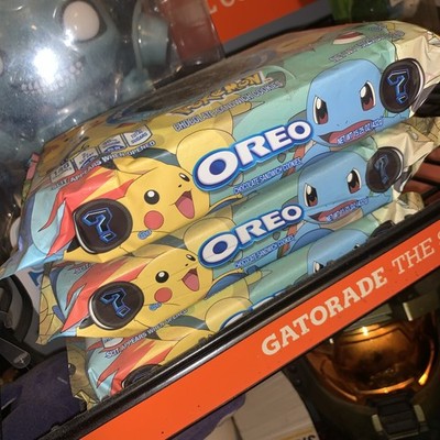 3 OREO Pokemon Limited Edition 15.25 oz Sealed Package Cookies New EXP 3/22