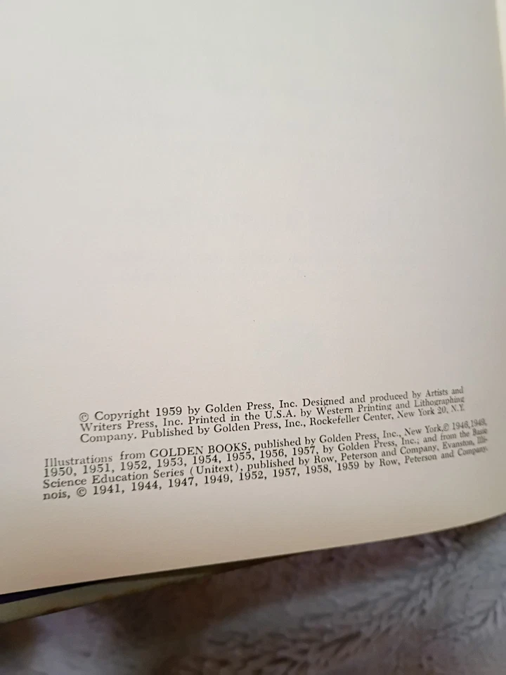 Vintage The Golden Book Encyclopedia 1959 Collection Volumes 1 - 16 Complete Set - Image 3 of 4