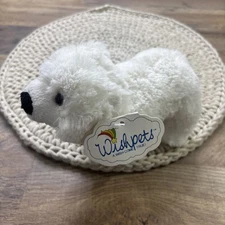 Wishpets Artur The White Polar Bear Plush 8” Stuffed Animal NEW w TAG 2007