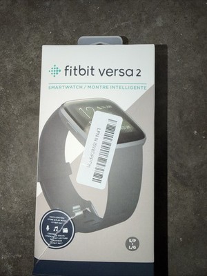 Fitbit Versa 2 Wristband Activity Tracker - Black Used