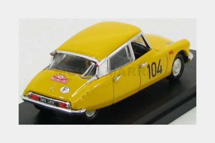 RIO-MODELS 4450 CITROEN - DS19 N 104 RALLY MONTECARLO 1962 MAUREL - COURBE - YEL - Immagine 2 di 2