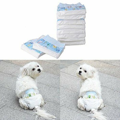 Pannolini Per Cani Maschi Lavabili,Pantaloni Riutilizzabili Fasce - 13
