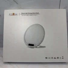 Bioset Light Therapy Alarm Clock✨Wake✨10000L JUX Sunrise Lamp✨Bright White