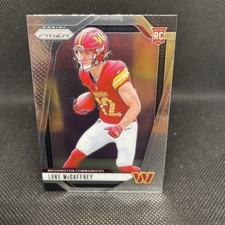 2024 Panini Prizm - Rookies Luke McCaffrey #367 (RC)